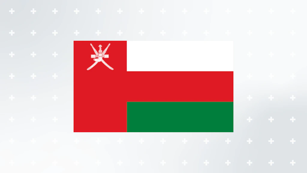 Flagge Oman